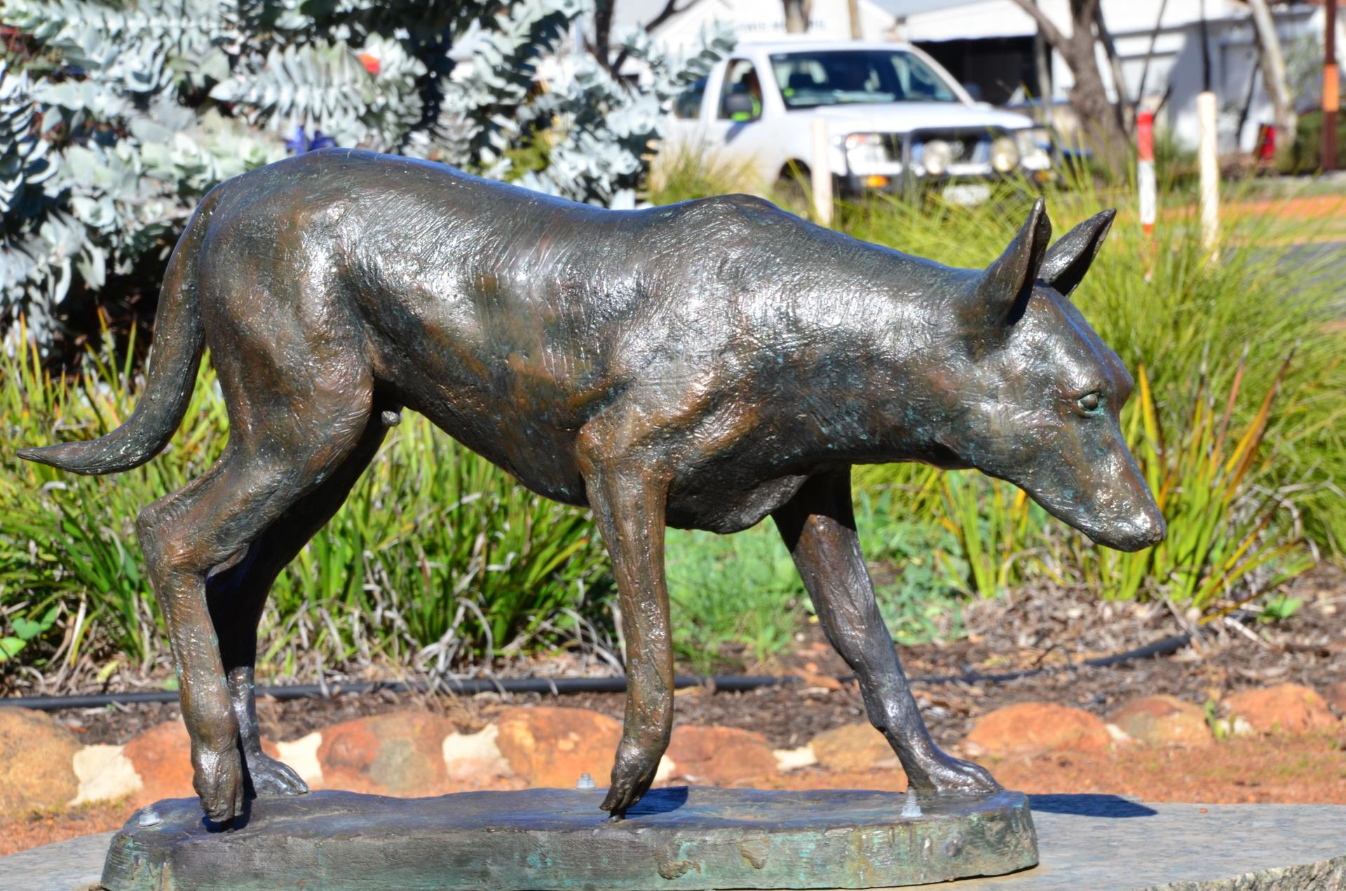Life Size Kelpie Sculpture