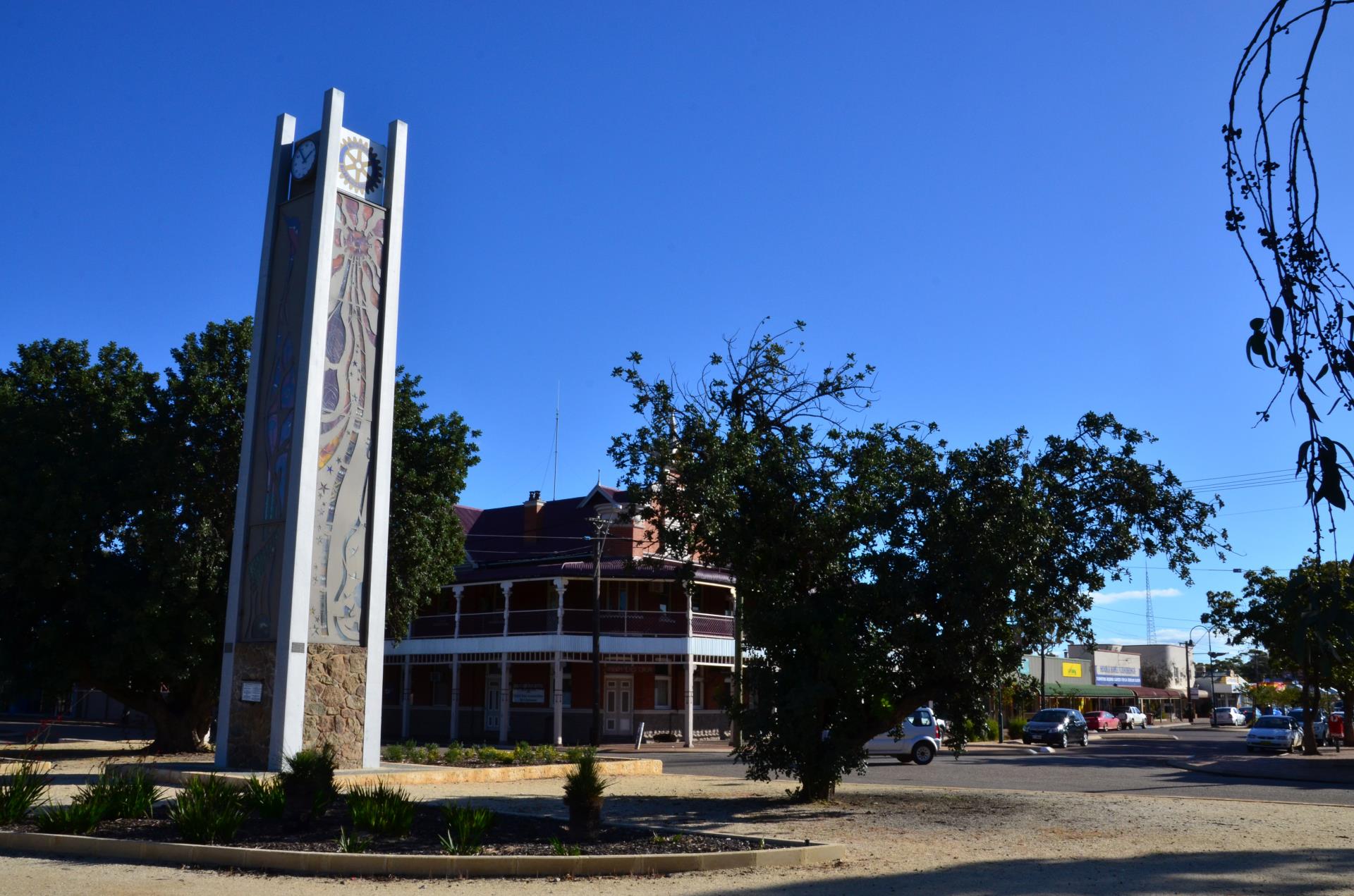 Rotary Clock Daytime