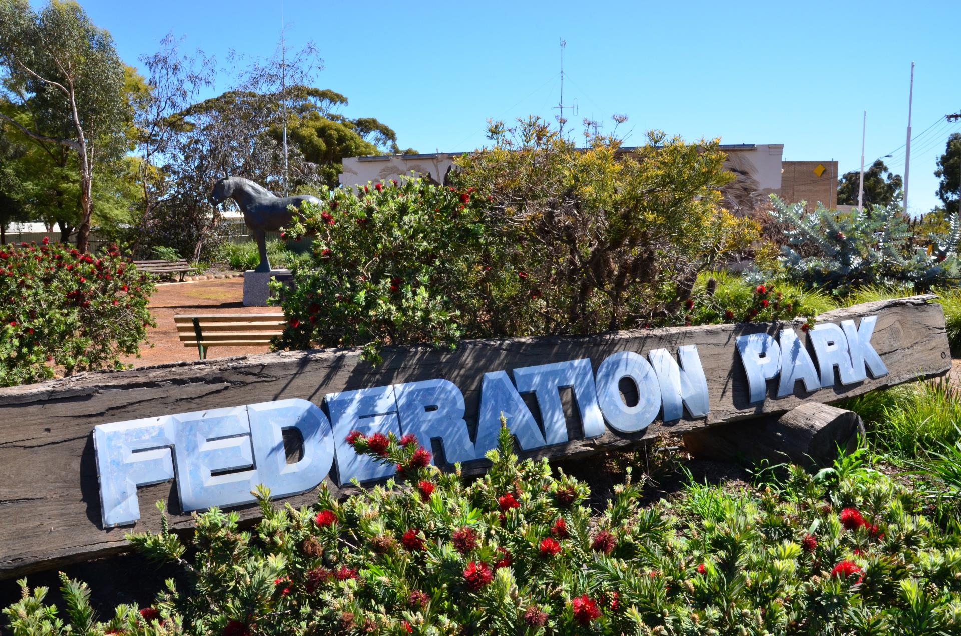 Federation Park Sign 