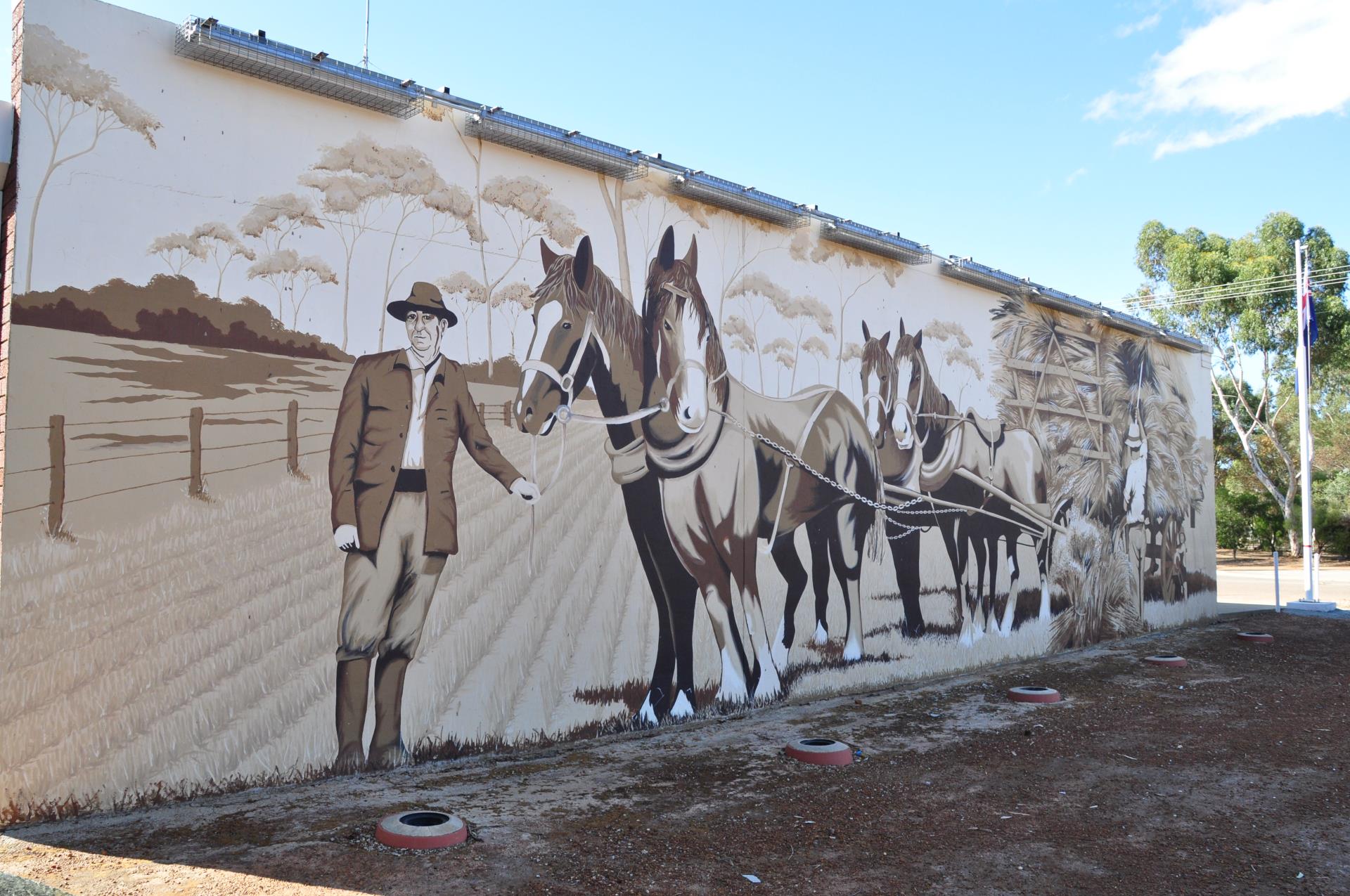 Federation Park Mural 