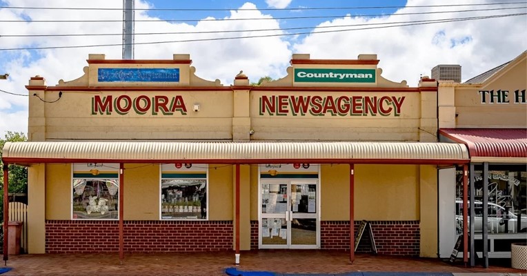 Moora Newsagency - storefront