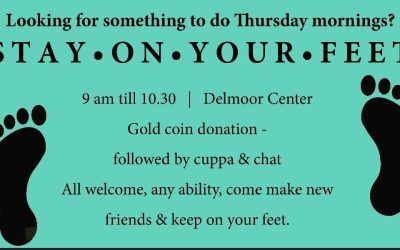 Stay On Your Feet – Thursday mornings